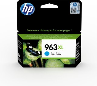 HP 963XL oryginalny wysokowydajny wkład atramentowy błękitny HP