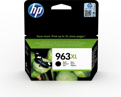 HP 963XL oryginalny wysokowydajny wkład atramentowy czarny HP