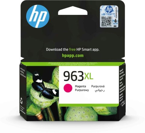 HP 963XL oryginalny wysokowydajny wkład atramentowy purpurowy HP