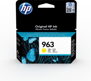 HP 963 oryginalny wkład atramentowy żółty HP