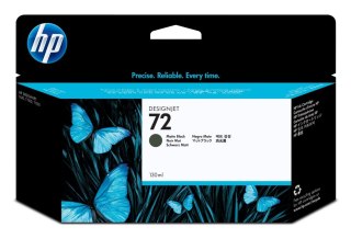 HP Czarny matowy wkład atramentowy 72 DesignJet 130 ml HP