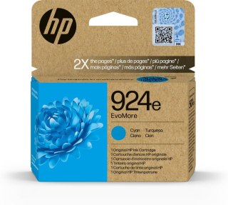 HP Oryginalny błękitny tusz 924e EvoMore HP