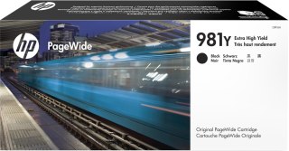 HP Oryginalny czarny wkład atramentowy 981Y PageWide o bardzo dużej pojemności HP