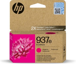 HP Oryginalny purpurowy tusz 937e EvoMore HP