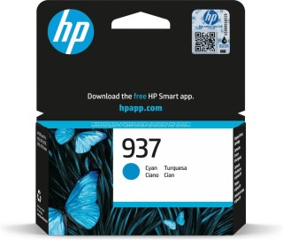 HP Oryginalny wkład z błękitnym atramentem 937 HP