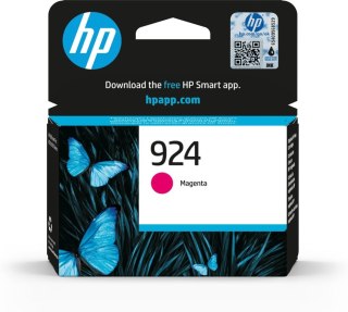 HP Oryginalny wkład z purpurowym atramentem 924 HP