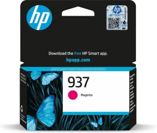 HP Oryginalny wkład z purpurowym atramentem 937 HP