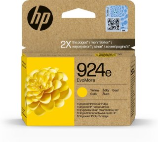 HP Oryginalny żółty tusz 924e EvoMore HP