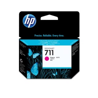 HP Purpurowy wkład atramentowy 711 DesignJet 29 ml HP