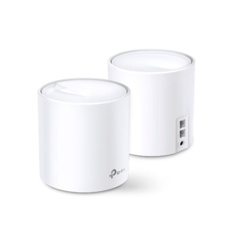 TP-Link Deco X20 (2-pack) Dual-band (2.4 GHz/5 GHz) Wi-Fi 5 (802.11ac) Biały Wewnętrzne TP-Link