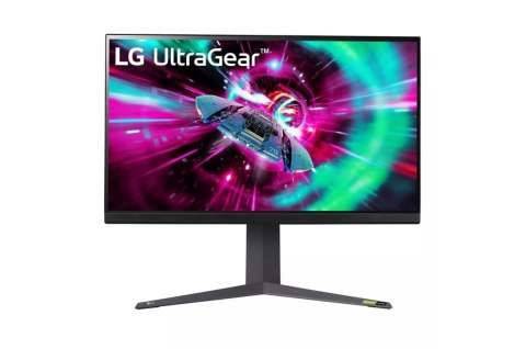 LG 32GR93U-B monitor komputerowy 80 cm (31.5") 3840 x 2160 px 4K Ultra HD LCD Czarny, Szary, Fioletowy LG