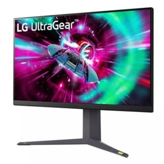 LG 32GR93U-B monitor komputerowy 80 cm (31.5") 3840 x 2160 px 4K Ultra HD LCD Czarny, Szary, Fioletowy LG