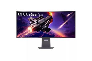 LG 45GS95QE-B monitor komputerowy 114,3 cm (45") 3440 x 1440 px Wide Quad HD OLED Czarny LG