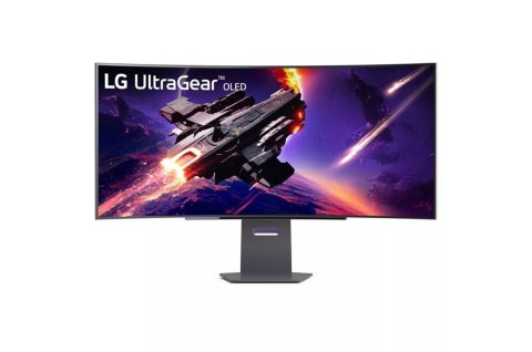 LG 45GS95QE-B monitor komputerowy 114,3 cm (45") 3440 x 1440 px Wide Quad HD OLED Czarny LG