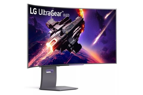 LG 45GS95QE-B monitor komputerowy 114,3 cm (45") 3440 x 1440 px Wide Quad HD OLED Czarny LG