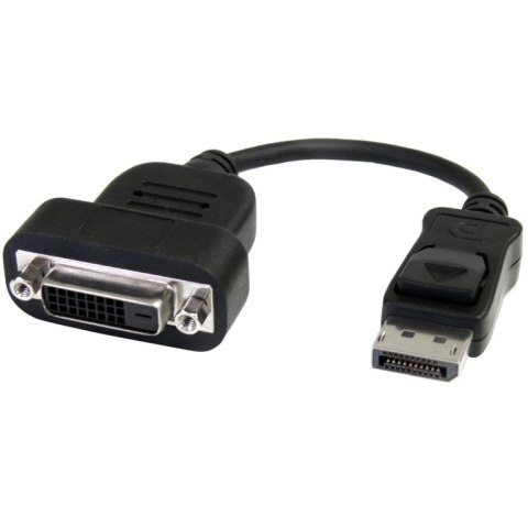 StarTech DP2DVIS adapter kablowy 0,2 m DisplayPort DVI-D Czarny StarTech.com