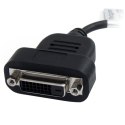 StarTech DP2DVIS adapter kablowy 0,2 m DisplayPort DVI-D Czarny StarTech.com