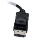 StarTech DP2DVIS adapter kablowy 0,2 m DisplayPort DVI-D Czarny StarTech.com