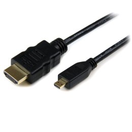 StarTech HDADMM3M kabel HDMI 3 m HDMI Typu A (Standard) HDMI Typu D (Micro) Czarny StarTech.com