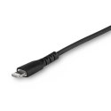 StarTech RUSBCLTMM1MB kabel do telefonu Czarny 1 m USB C Lightning StarTech.com