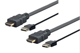 Vivolink PROHDMIUSB1 adapter kablowy 1 m HDMI USB Typu-A Czarny Vivolink