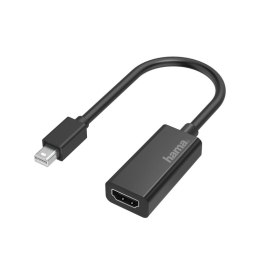 Hama 00200332 adapter kablowy Mini DisplayPort HDMI Czarny Hama