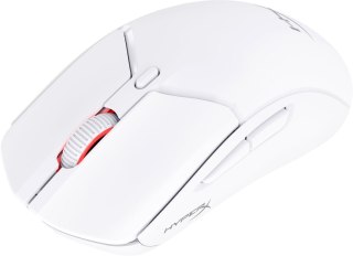 HyperX Pulsefire Haste 2 — bezprzewodowa mysz dla graczy (biała) HP