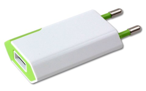 Techly IPW-USB-ECWG ładowarka do urządzeń przenośnych Zielony, Biały Wewnętrzna Techly