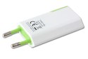 Techly IPW-USB-ECWG ładowarka do urządzeń przenośnych Zielony, Biały Wewnętrzna Techly