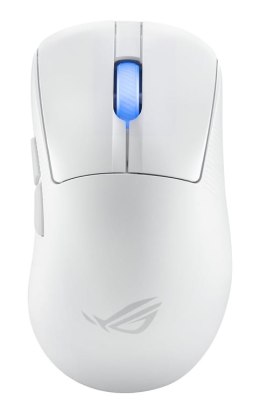 ASUS ROG Keris II Ace Wireless AimPoint White myszka Po prawej stronie RF Wireless + Bluetooth + USB Type-A Optyczny 42000 DPI ASUS