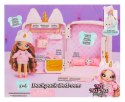 592358 Na! Na! Na! Surprise 3-in-1 Backpack Bedroom Unicorn Playset - Britney Sparkles NaNaNa Surprise