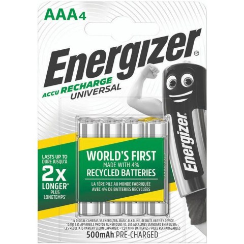 Energizer Akumulatorki Energizer Universal AAA HR3 500mAh (4)