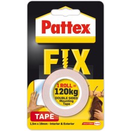 Pattex Taśma dwustronna Pattex Fix 19mm/1.5m 120kg