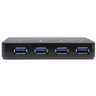 StarTech ST53004U1C huby i koncentratory USB 3.2 Gen 1 (3.1 Gen 1) Type-B 5000 Mbit/s Czarny StarTech.com