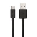 Veho VCL-002-C-20CM kabel USB 0,2 m USB A USB C Czarny Veho