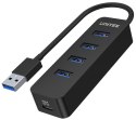 Hub USB Unitek H1117A 4 porty USB-C na USB 3.1 aktywny 10W UNITEK