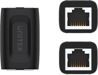Adapter Unitek RJ45 (F) - RJ45 (F) Cat.6 1Gbps | Przedłużka sieciowa RJ45, Łącznik UNITEK