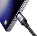 Kabel 2w1 USB-C / 2x USB-C Joyroom Speedy SA21-1T2 150cm 100W w oplocie czarny JOYROOM