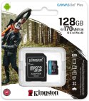 Karta pamięci microSD Kingston Canvas Go Plus microSDXC C10 UHS-I 128GB KINGSTON