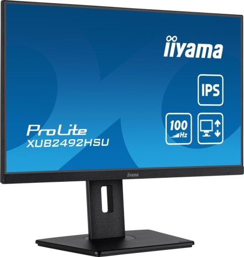 Monitor LED IIYAMA XUB2492HSU-B6 24 cale IPS HDMI DP USB 0,4ms 100Hz IIYAMA