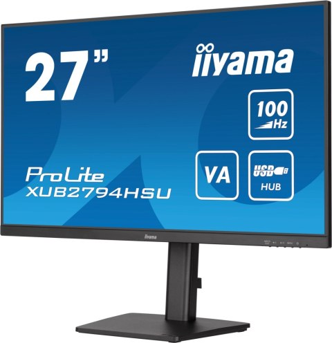 Monitor LED IIYAMA XUB2794HSU-B6 27 cali VA 100Hz 1ms HAS Pivot IIYAMA