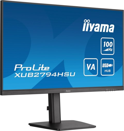 Monitor LED IIYAMA XUB2794HSU-B6 27 cali VA 100Hz 1ms HAS Pivot IIYAMA