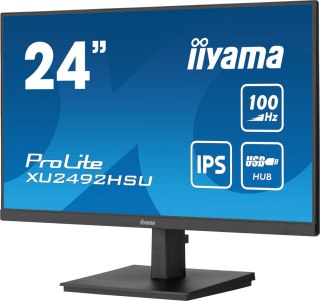 Monitor LED IIYAMA XU2492HSU-B6 24 cale Ultra Slim IPS USB IIYAMA