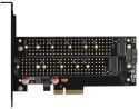 Adapter Axagon PCEM2-DC PCI-E x4 na M.2 NVMe z chłodzeniem AXAGON