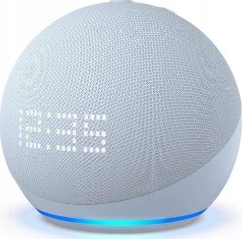 Amazon Echo Dot 5 z zegarem Cloud Blue AMAZON