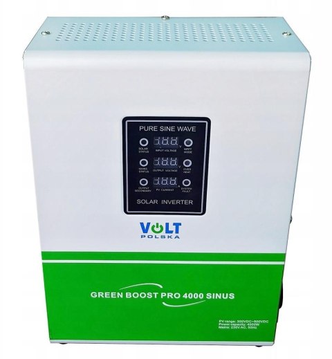 Przetwornica solarna VOLT POLSKA GREEN BOOST PRO 4000 SINUS (110-500VDC) VOLT POLSKA