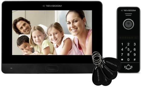 Wideodomofon REVIZOOM RM-T471HD BLACK/RC-411HD-CK REVIZOOM