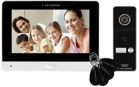 Wideodomofon REVIZOOM RM-T471HD WHITE/RC-411HD-C REVIZOOM