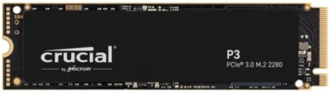 Dysk SSD Crucial P3 500GB 3D NAND NVMe PCIe M.2 CRUCIAL