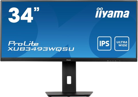 Monitor LED IIYAMA XUB3493WQSU-B5 34 cale Ultra Wide IIYAMA